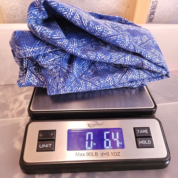 Tommy Bahama Men's Blue Patterned Casual Shirt - Picture 13 of 13